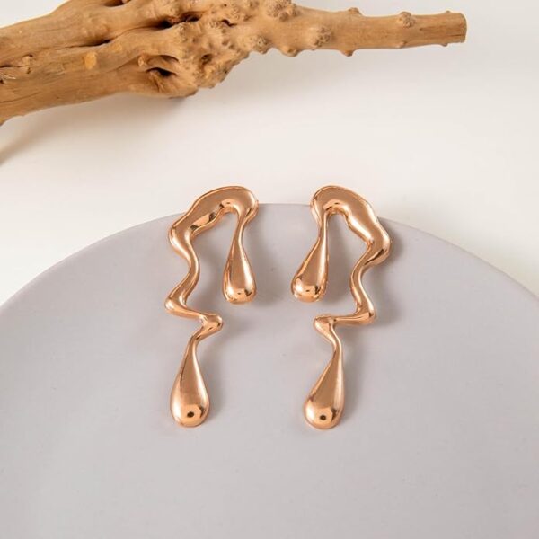 Shining Diva Fashion Latest Stylish Western Set Earrings for Women and Girls - Image 3
