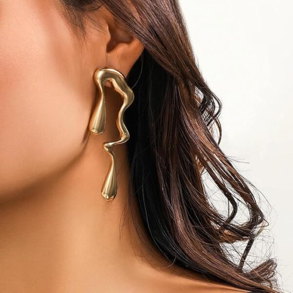 Shining Diva Fashion Latest Stylish Western Set Earrings for Women and Girls - Image 2