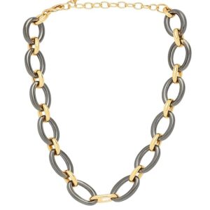 YouBella Gifts Stylish Latest Celebrity Inspired Gold Plated Pearl Jwell Necklace Pendant for Girls and Women (Gold) (YBNK_50638)