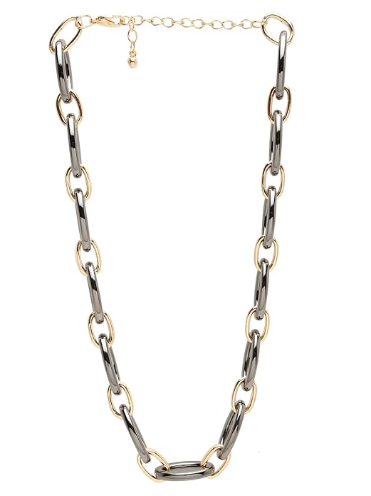 YouBella Gifts Stylish Latest Celebrity Inspired Gold Plated Pearl Jwell Necklace Pendant for Girls and Women (Gold) (YBNK_50638) - Image 3